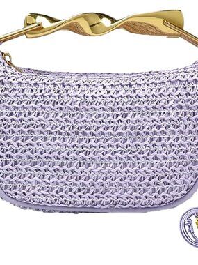 Mini Handmade Straw Crossbody Bags for Women Summer Beach Satchel Purse Fashion